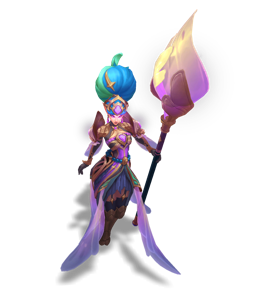 Battle Queen Janna Amethyst chroma
