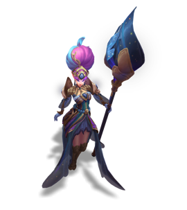 Battle Queen Janna Obsidian chroma