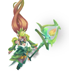 Crystal Rose Janna Emerald chroma