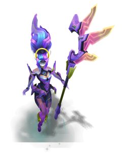 Cyber Halo Janna Tanzanite chroma