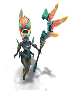 Cyber Halo Janna Turquoise chroma