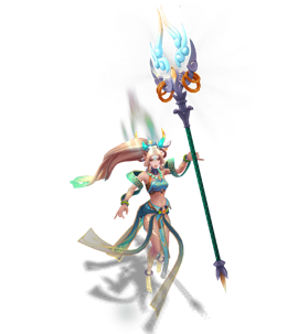 Heavenscale Janna Turquoise chroma