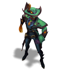 Crime City Nightmare Twisted Fate Emerald chroma