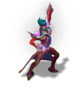 Space Groove Twisted Fate Ruby chroma