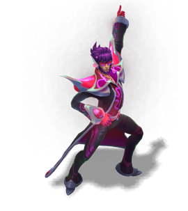 Space Groove Twisted Fate Obsidian chroma