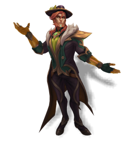 Victorious Twisted Fate Gold chroma