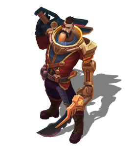 Dreadnova Gangplank Ruby chroma