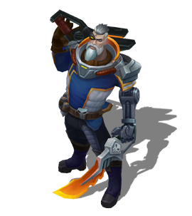 Dreadnova Gangplank Sapphire chroma