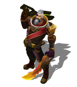 Dreadnova Gangplank Obsidian chroma