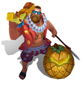 Pool Party Gangplank Ruby chroma