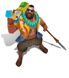 Pool Party Gangplank Citrine chroma