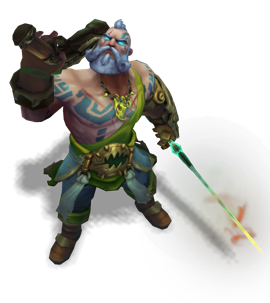 Gangplank the Betrayer Emerald chroma