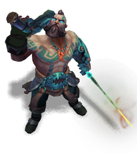 Gangplank the Betrayer Turquoise chroma