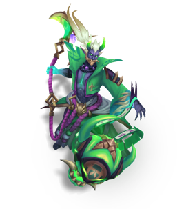 Spirit Blossom Thresh Emerald chroma