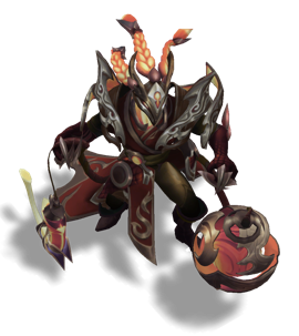 Steel Dragon Thresh Ruby chroma