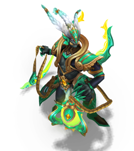 Lunar Emperor Thresh Emerald chroma