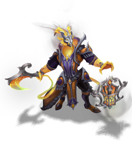 Winterblessed Thresh Citrine chroma