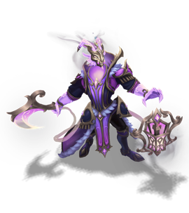 Winterblessed Thresh Amethyst chroma