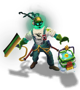 Janitor Thresh Emerald chroma