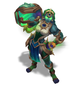 Cosmic Invoker Illaoi Emerald chroma