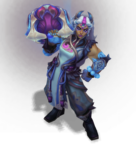 Snow Moon Illaoi Sapphire chroma