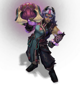 Snow Moon Illaoi Obsidian chroma