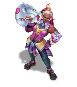 Battle Bear Illaoi Rose Quartz chroma