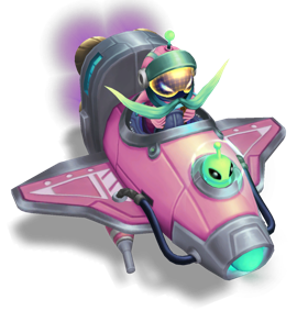 Astronaut Corki Rose Quartz chroma