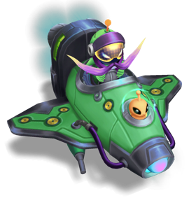 Astronaut Corki Emerald chroma
