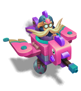 Brick Toy Corki Rose Quartz chroma