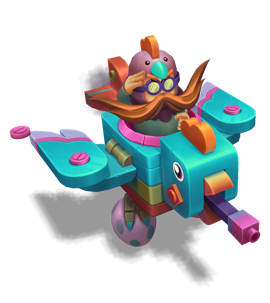 Brick Toy Corki Turquoise chroma