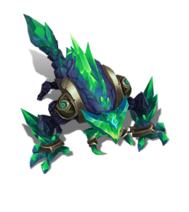 Blackfrost Rek'Sai Emerald chroma