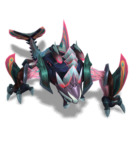 Primordian Rek'Sai Rose Quartz chroma