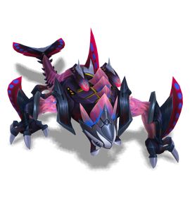 Primordian Rek'Sai Obsidian chroma