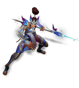 Faerie Court Kalista Sapphire chroma