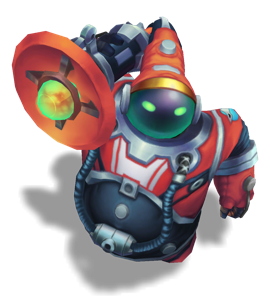 Astronaut Bard Ruby chroma
