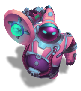 Astronaut Bard Rose Quartz chroma