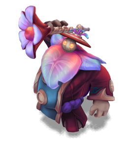 Spirit Blossom Bard Ruby chroma