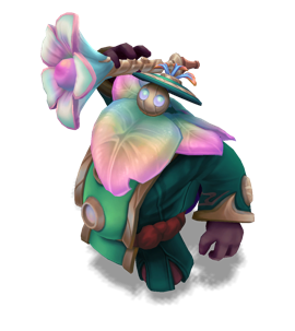 Spirit Blossom Bard Emerald chroma