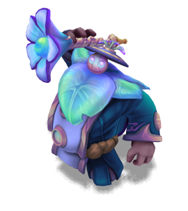 Spirit Blossom Bard Turquoise chroma