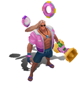 Pool Party Taric Rose Quartz chroma
