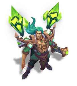 Taric Luminshield Ruby chroma