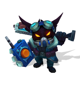 Omega Squad Veigar Sapphire chroma