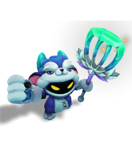Furyhorn Cosplay Veigar Aquamarine chroma