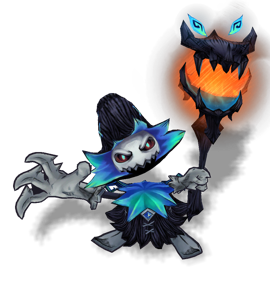 Fright Night Veigar Sapphire chroma