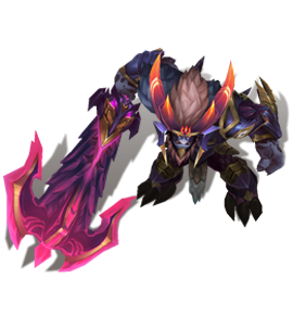 Dragonslayer Trundle Rose Quartz chroma