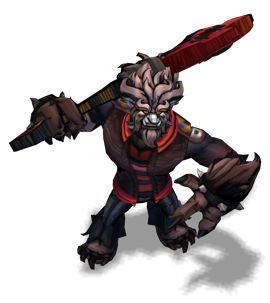 Fright Night Trundle Ruby chroma