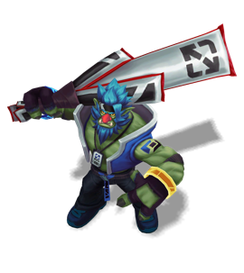 Esports Fan Trundle Sapphire chroma