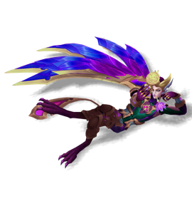 Broken Covenant Rakan Tanzanite chroma