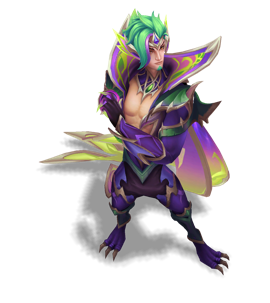 Dragonmancer Rakan Amethyst chroma